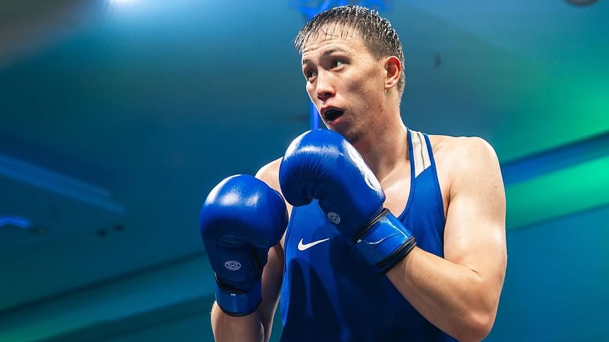 Казахстанский боксер Султанбек Айбарулы