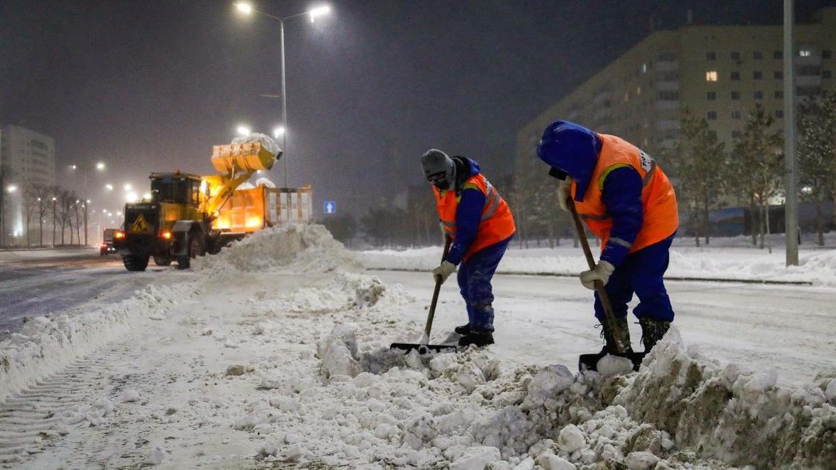 Уборка снега