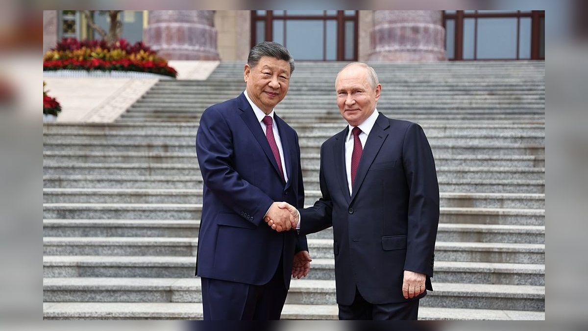 Си Цзиньпин и Владимир Путин