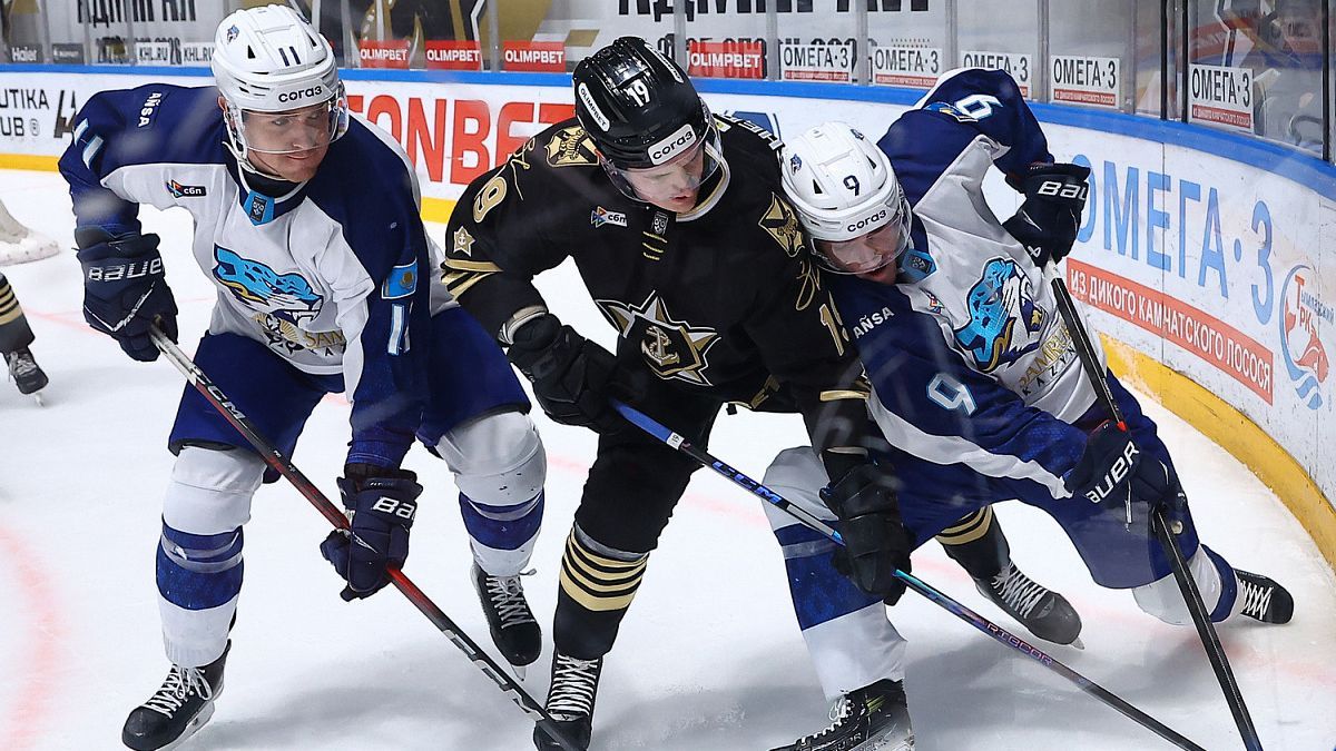 Матч "Адмирал" - "Барыс"