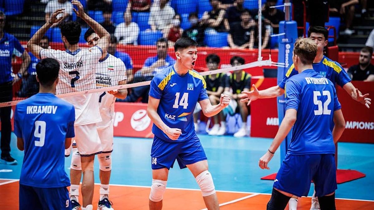Молодежная сборная Казахстана по волейболу на ЧМ-2025