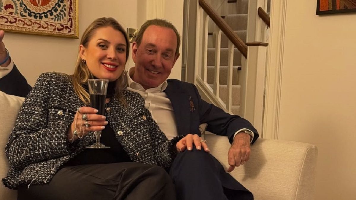 Питер Фостер с женой Татьяной