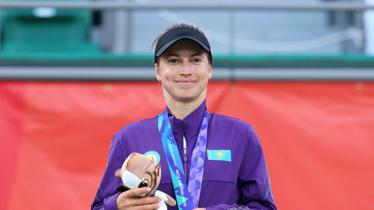 Казахстанская теннисистка Юлия Путинцева