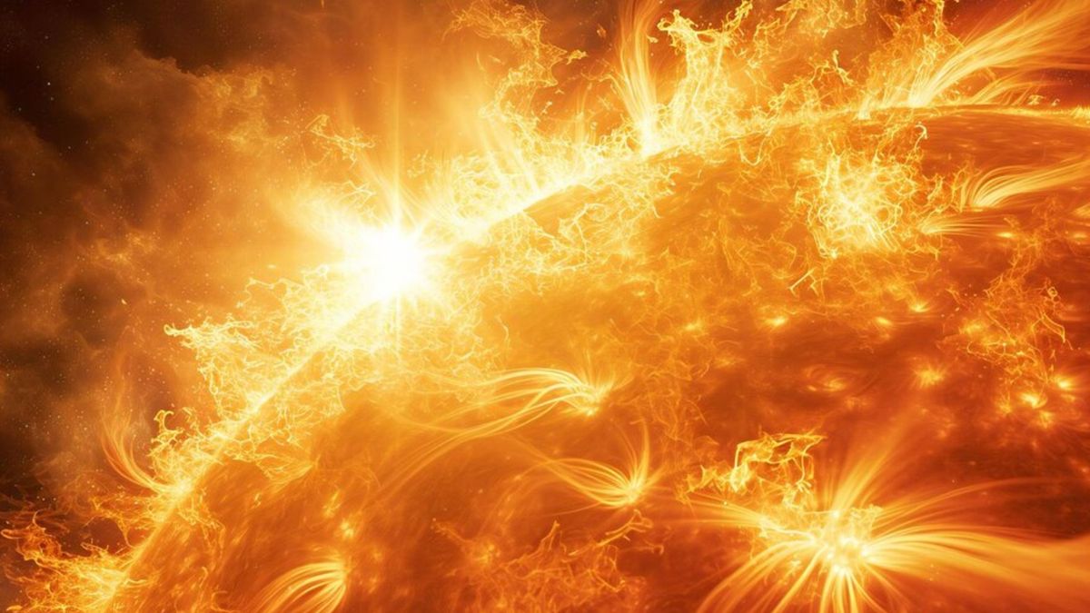 Вспышки и выбросы на Солнце