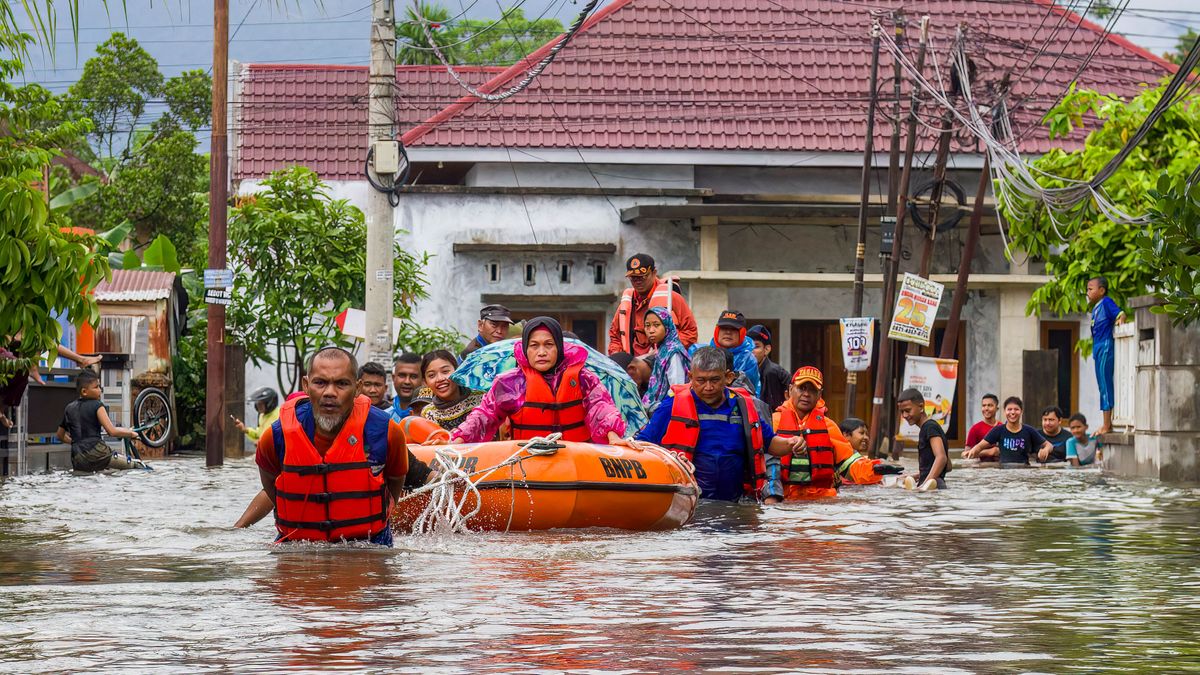 Наводнение в Индонезии