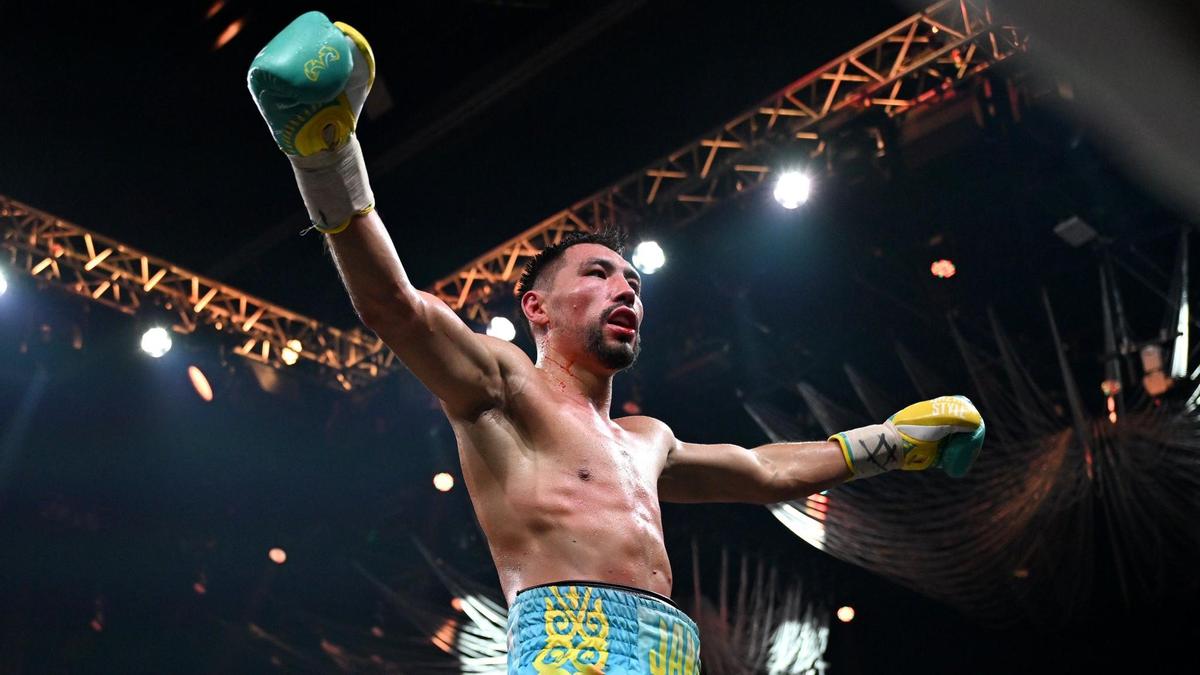 Казахстанский боксер Жанибек Алимханулы