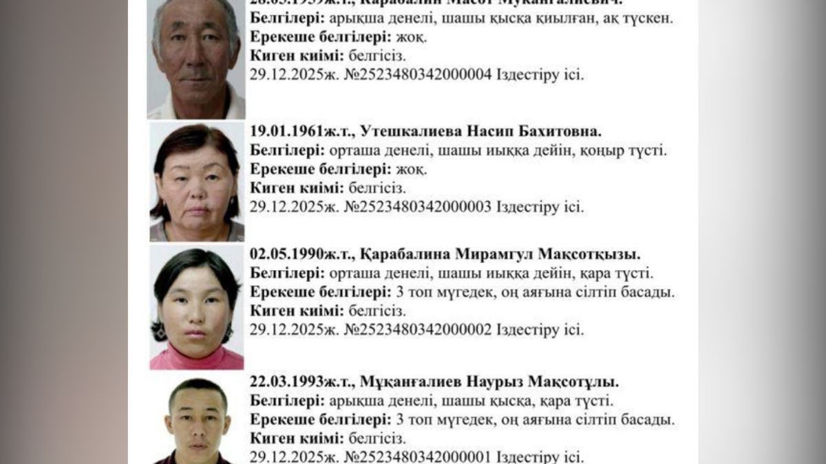 жоғалған отбасы