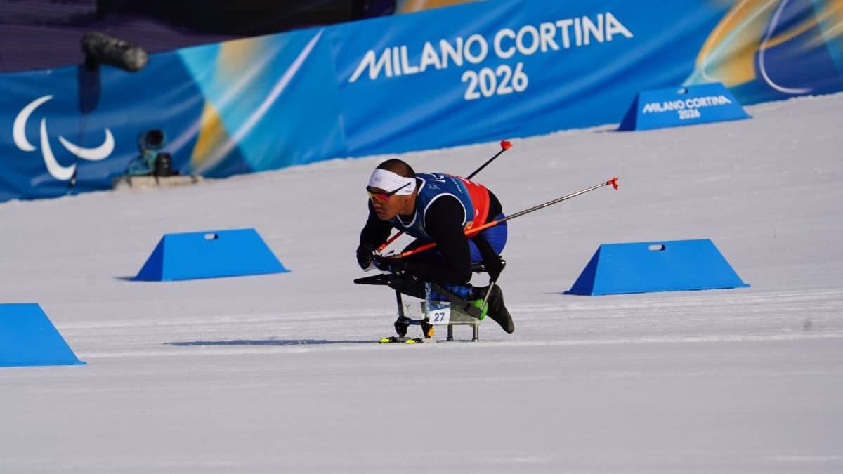 Казахстанский пара спортсмен Ербол Хамитов