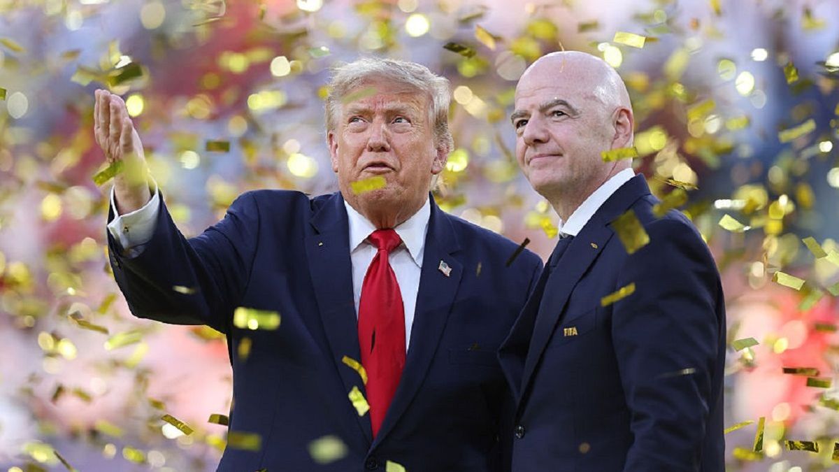 Дональд Трамп и Джанни Инфантино