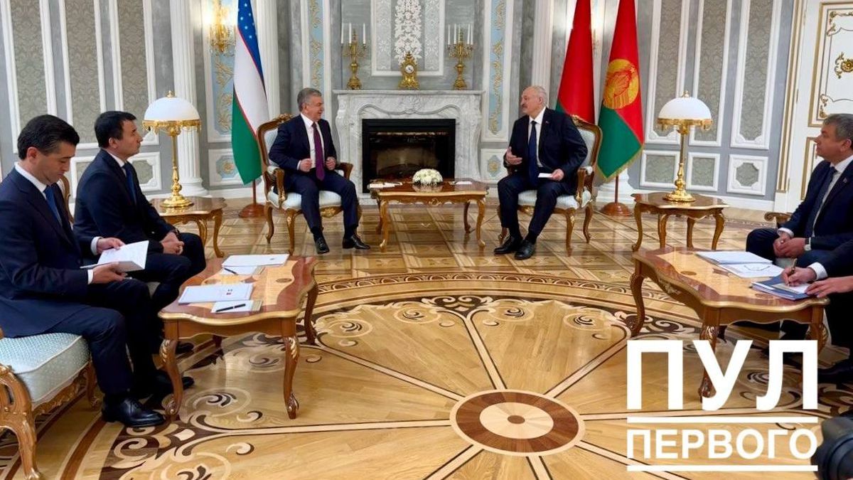 Шавкат Мирзиёев и Александр Лукашенко