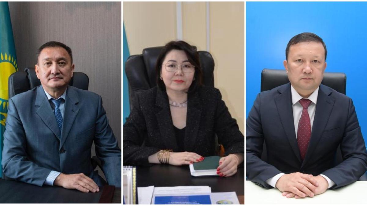 Болат Куренбеков, Салтанат Беспаева и Ерик Абитов
