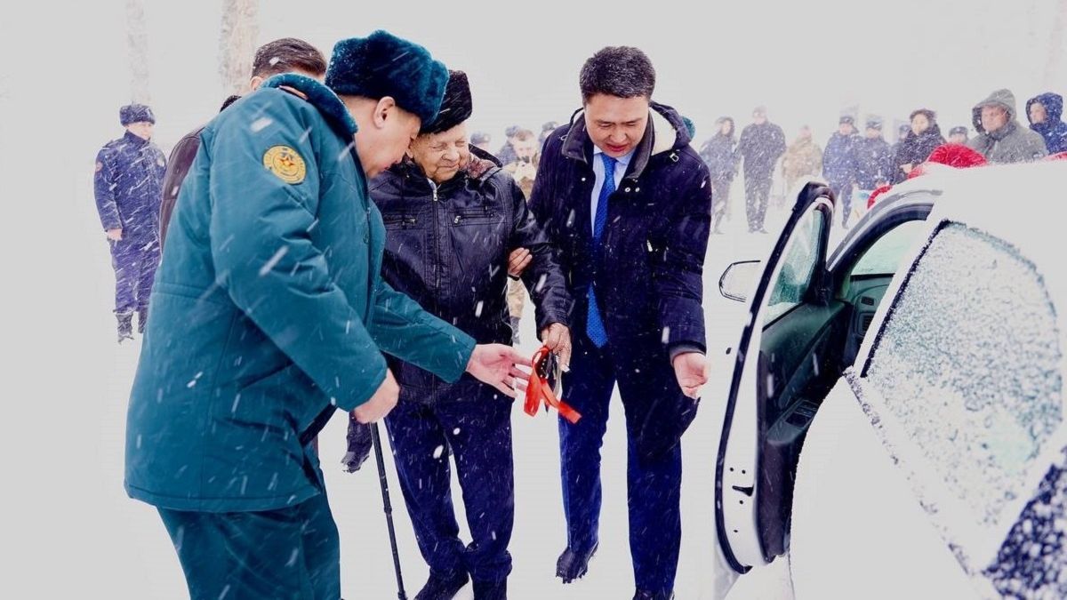 Вручение ключей от авто