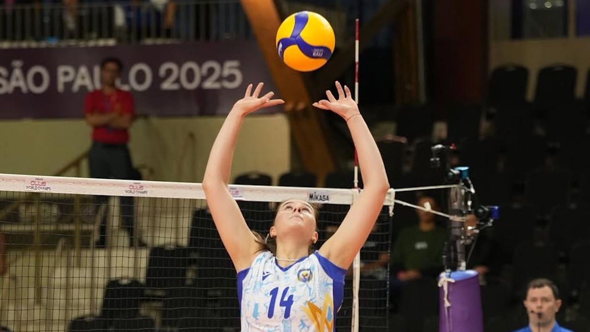 Украинская волейболистка Дарья Шаргородская