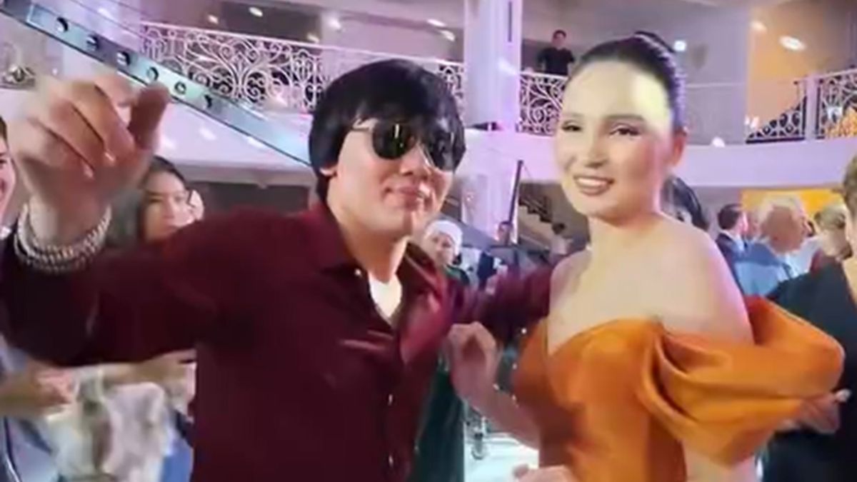 Кайрат Нуртас и Жулдыз Абдукаримова