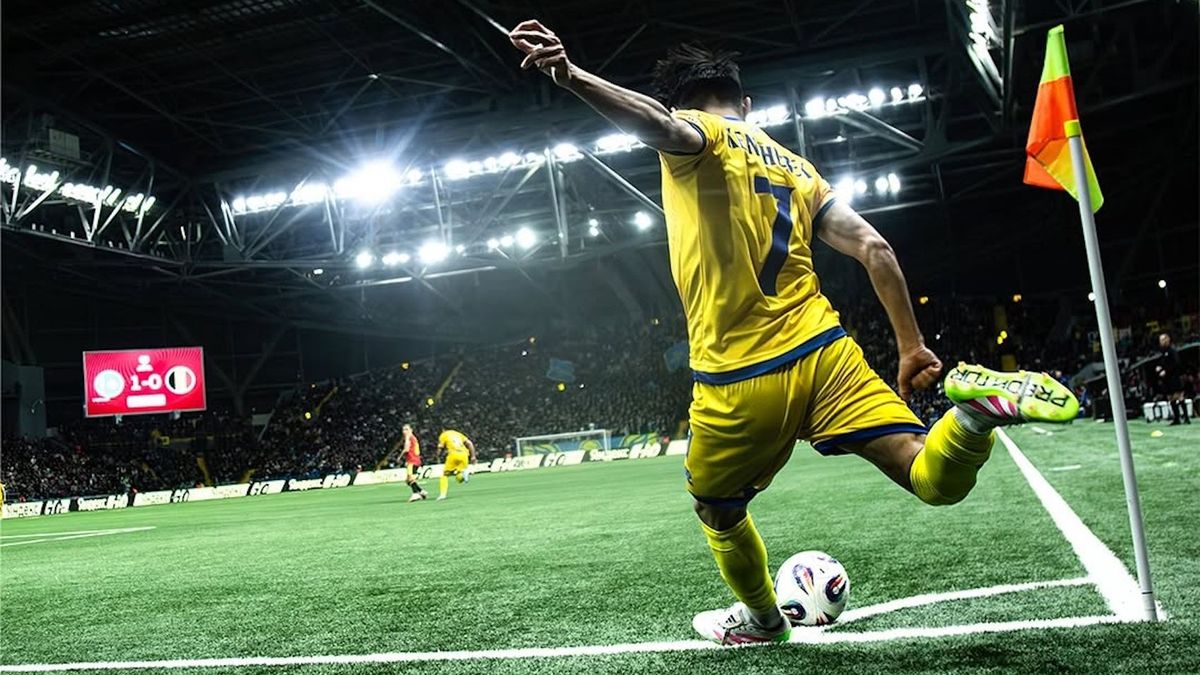 Казахстанский футболист Галымжан Кенжебек