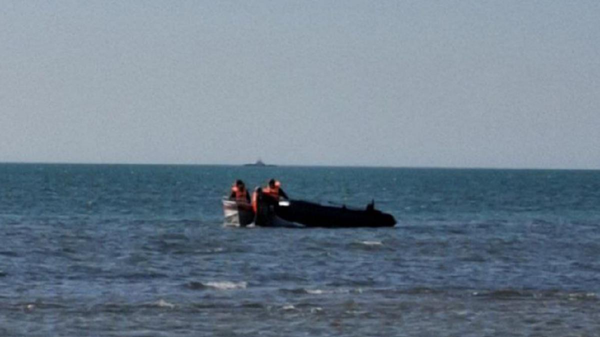 Спасатели на месте ЧП