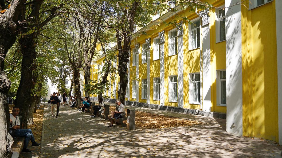 Улица в Алматы