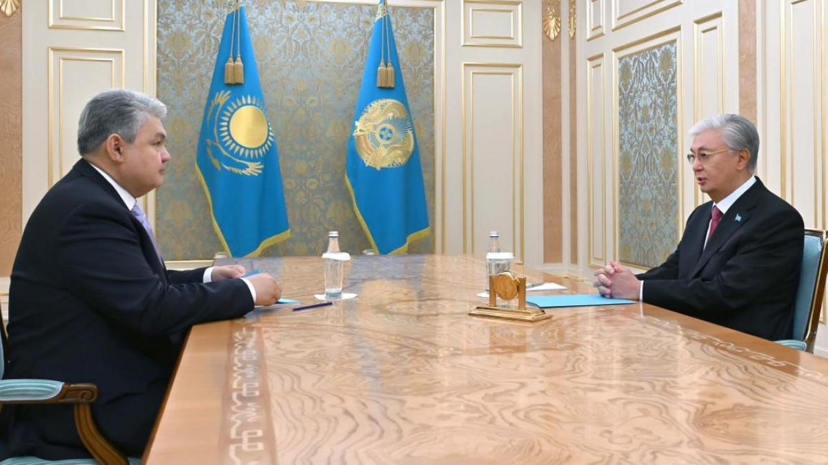 Касым-Жомарт Токаев и Ермек Кошербаев