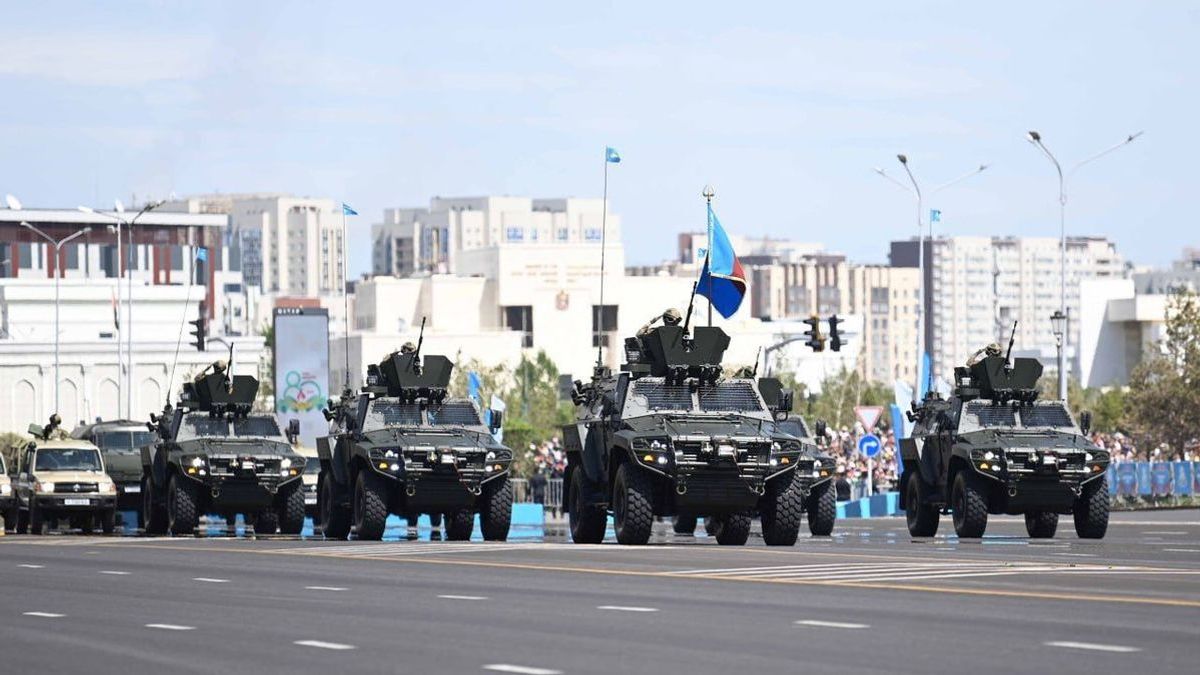 2025 жылы Астана өткен әскери парад