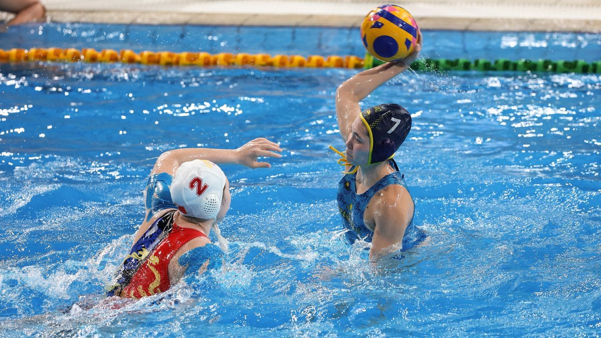 Матч сборной Казахстана по ватерполо на пляжной Азиаде-2026