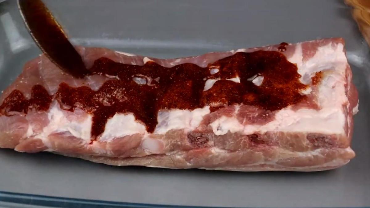 Маринование свиных ребер