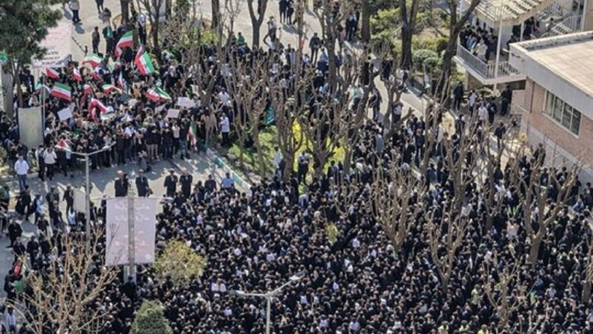 Протесты студентов в Иране