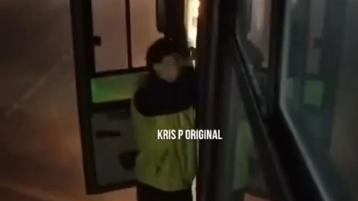 Конфликт пассажира с водителем