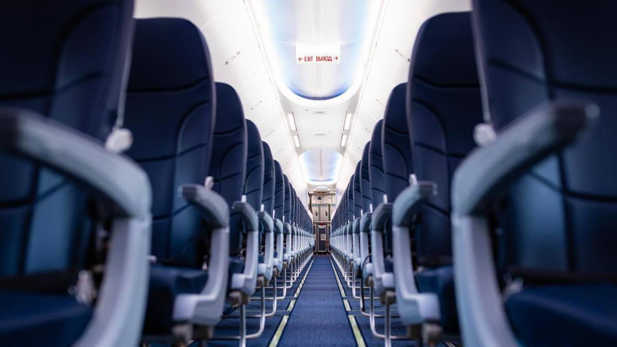 Boeing 737 MAX 8 әуе кемесінің іші