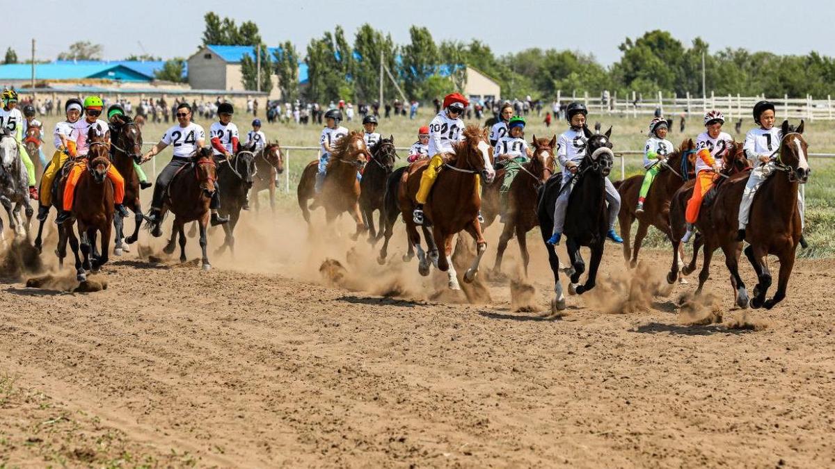 Турнир по аламан байге в Актобе