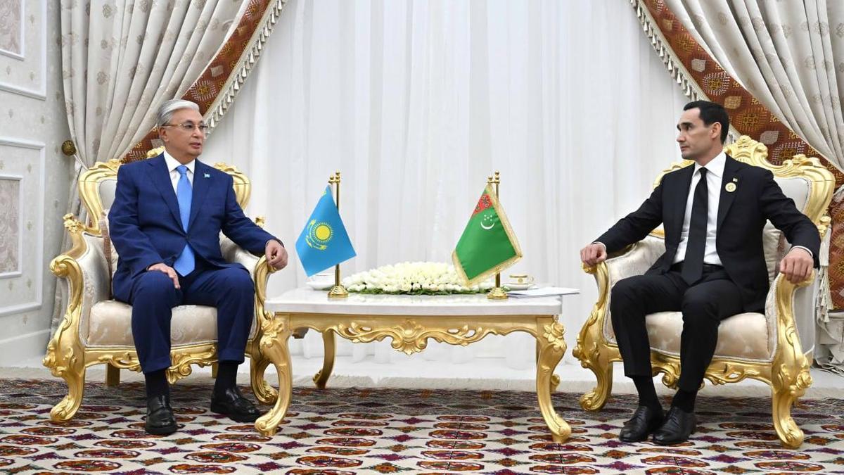 Касым-Жомарт Токаев и Сердар Бердымухамедов