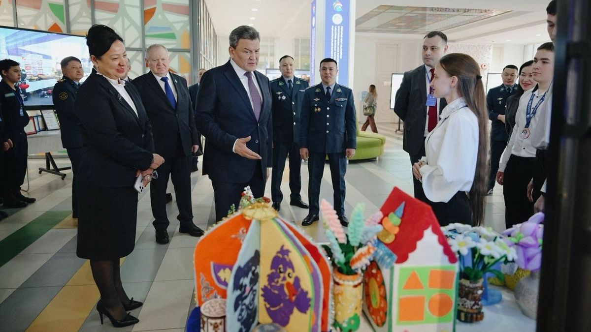 Выставка достижений учебных заведений СКО