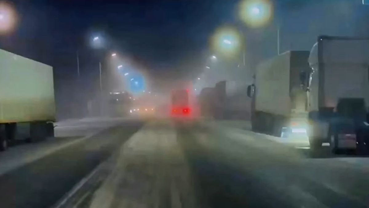 Скопление транспорта