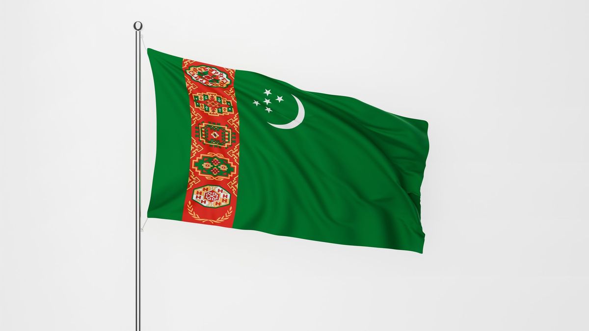 Флаг Туркменистана