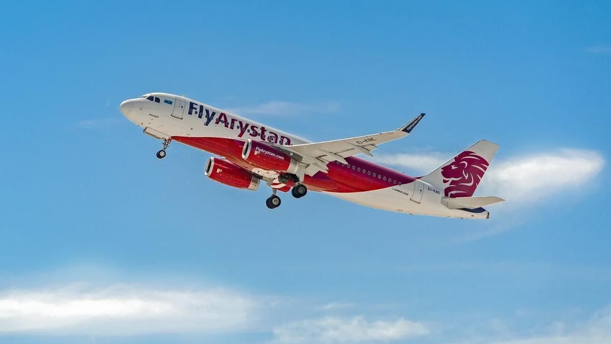 FlyArystan ұшағы