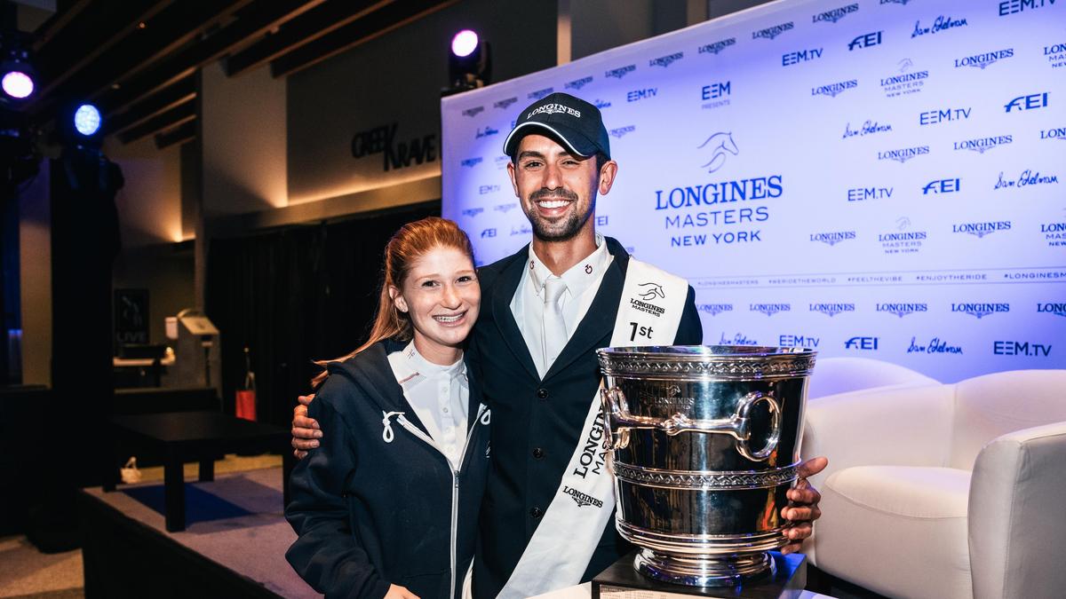 Дженнифер и Наиль в 2019 на Longines Masters