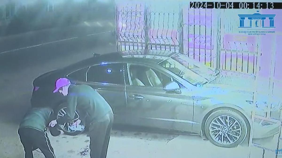 Бейнебақылау камерасына түскен жағдай Бейнебақылау камерасына түскен жағдай