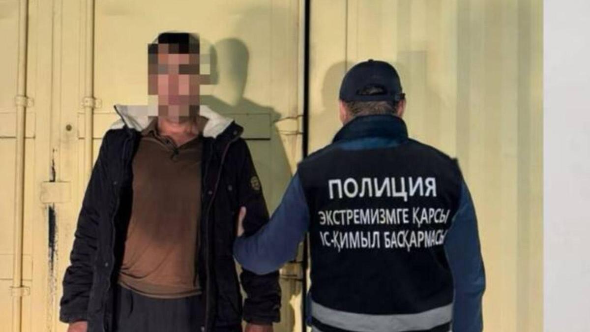 Ұсталған шетел азаматы Ұсталған шетел азаматы