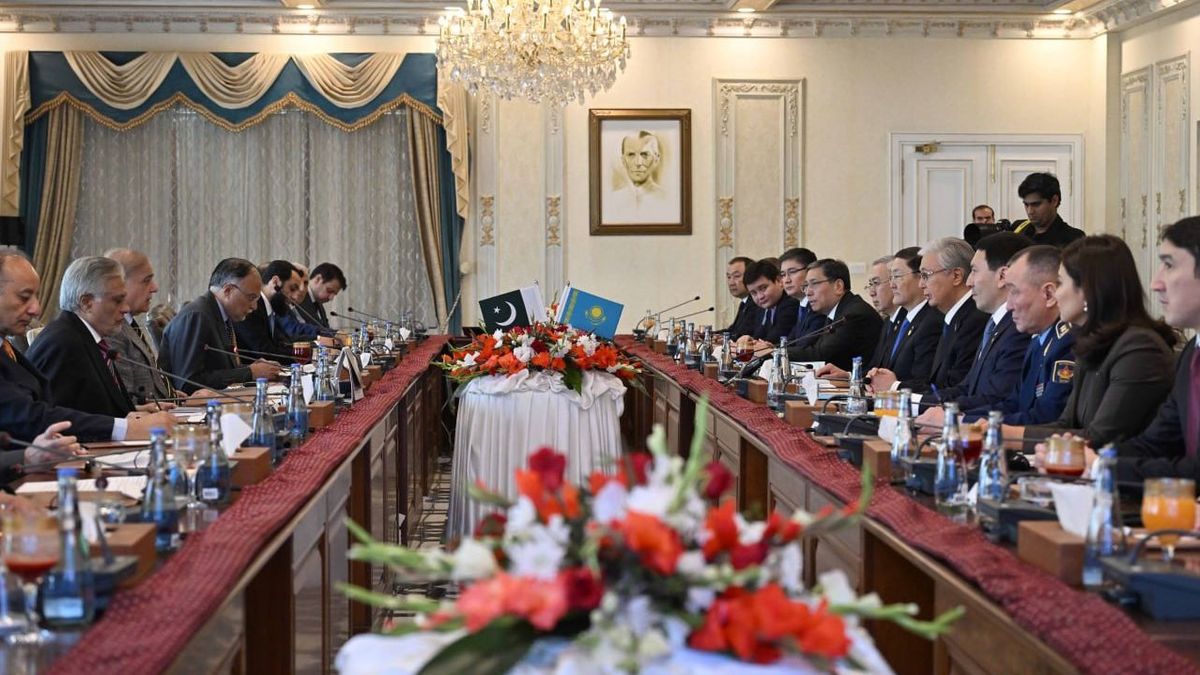 Қазақстан мен Пәкістан делегациясының келіссөзі