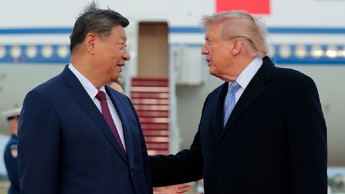 Си Цзиньпин и Дональд Трамп