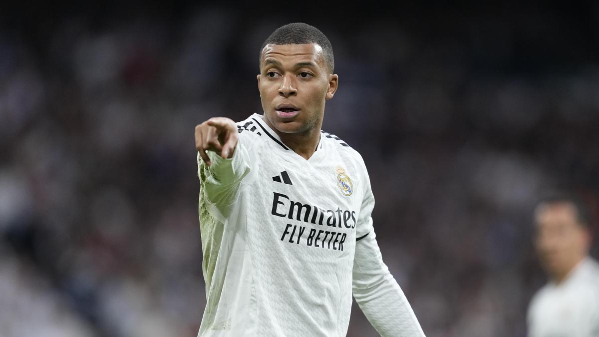 Французский футболист Килиан Мбаппе