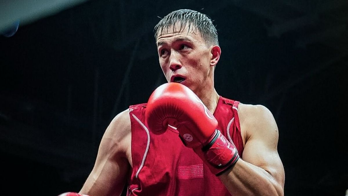 Казахстанский боксер Султанбек Айбарулы