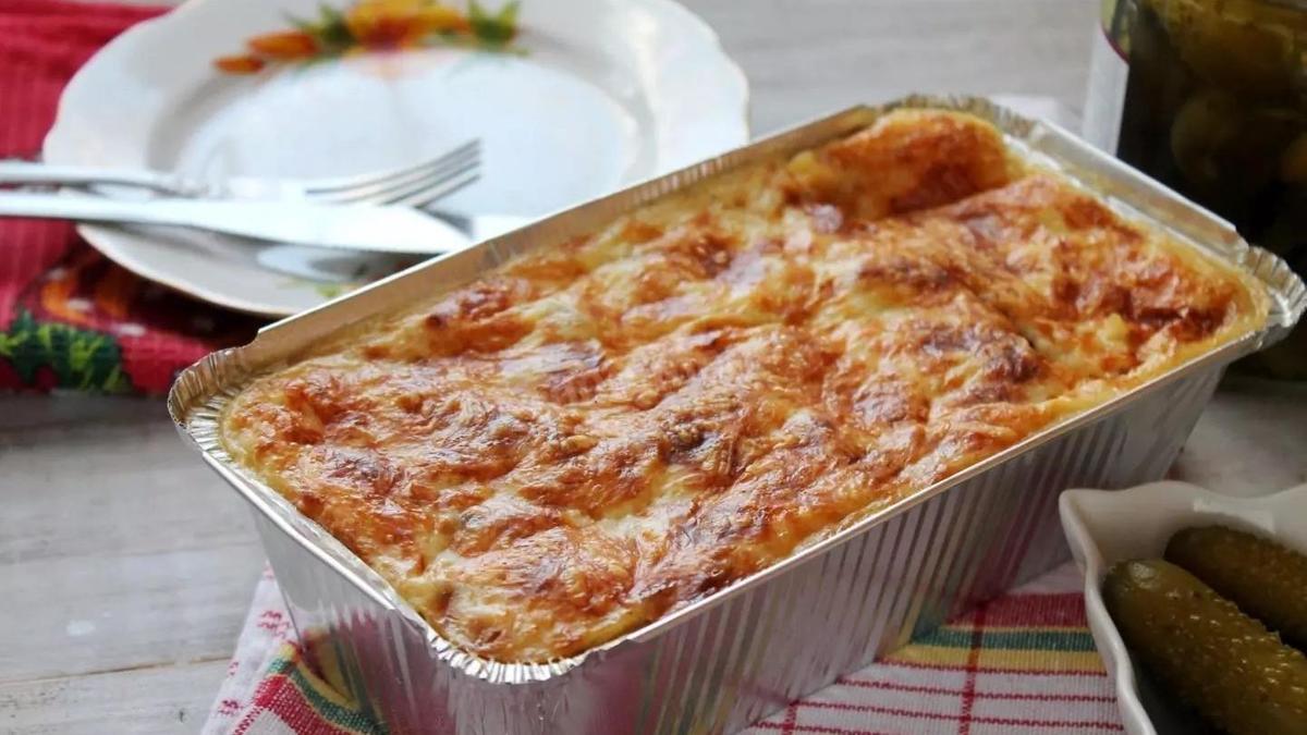 Запеканка из картофеля и свинины с сыром ReceptFresh