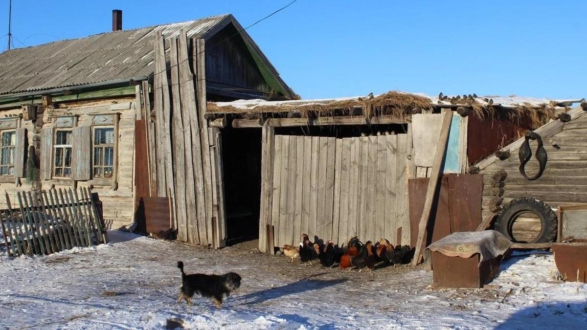 аул в казахстане