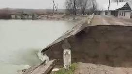 Прорыв плотины в Алматинской области