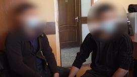 Задержание подозреваемого в убийстве в Шымкенте