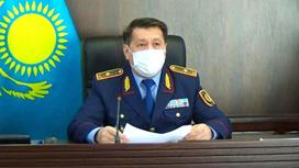Генерал-майор полиции Жанат Сулейменов
