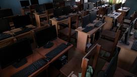 Пустые классы в школах Нигерии