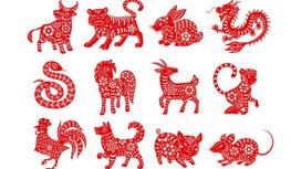 Изображение знаков зодиака китайского гороскопа