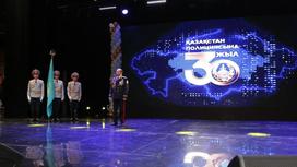 Мероприятие в честь 30-летия казахстанской полиции в Туркестанской области