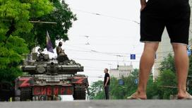 Военная техника в Ростове 24 июня